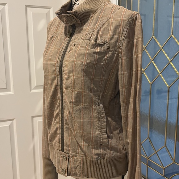 πππ Buckle lightweight zipper jacket Sz M - Picture 5 of 12